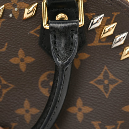 Louis Vuitton Monogram Macassar Studded Alma BB 21 of 23