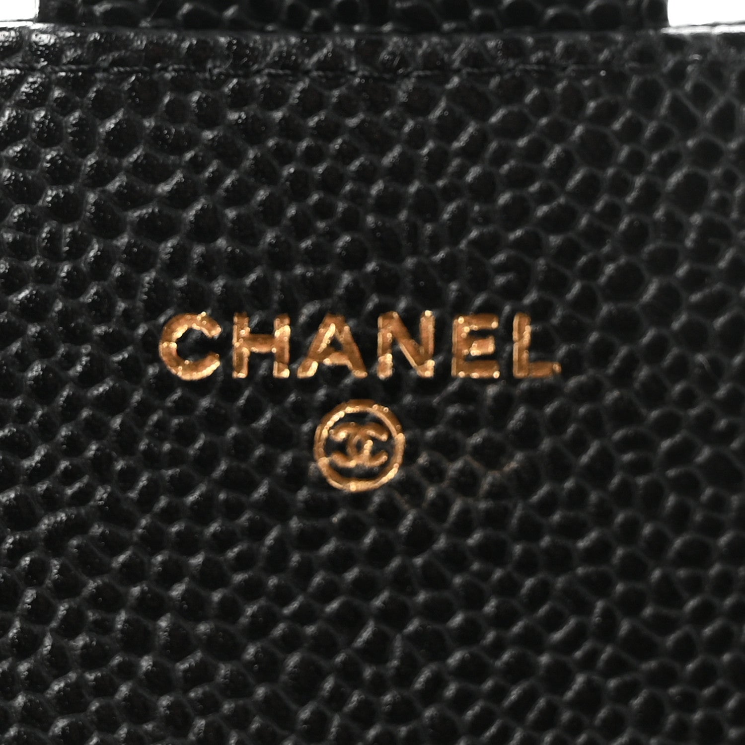 Chanel Caviar Quilted Large Gusset Flap Wallet Black 6 of 9
