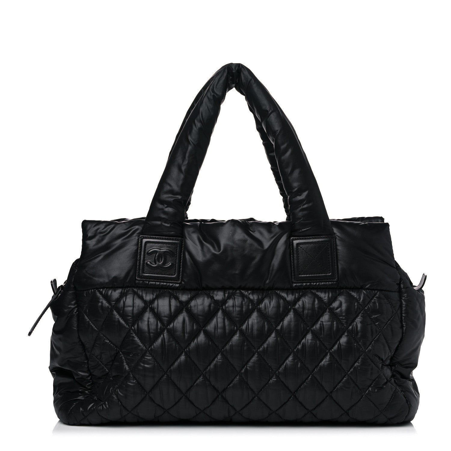 Chanel Nylon Coco Cocoon Zipped Tote Black 1 of 13