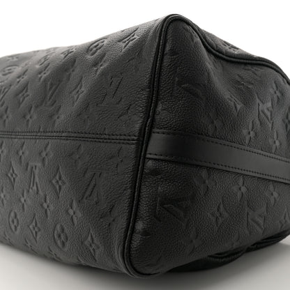 Louis Vuitton Empreinte Monogram Speedy Soft 30 Black 9 of 9