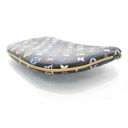 Louis Vuitton Monogram Multicolor Pochette PM Black 4 of 9