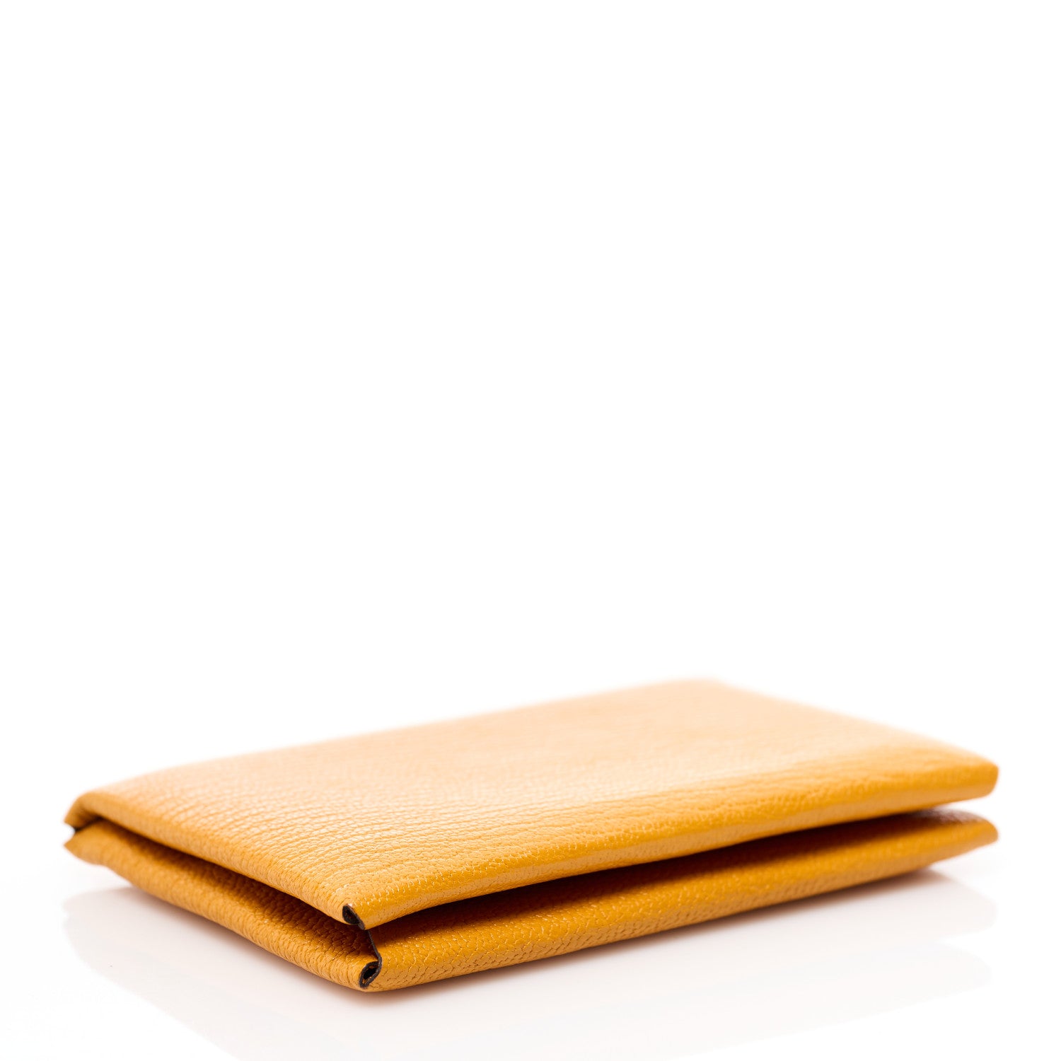 Hermes Chevre Mysore Calvi Card Case Moutarde 3 of 5