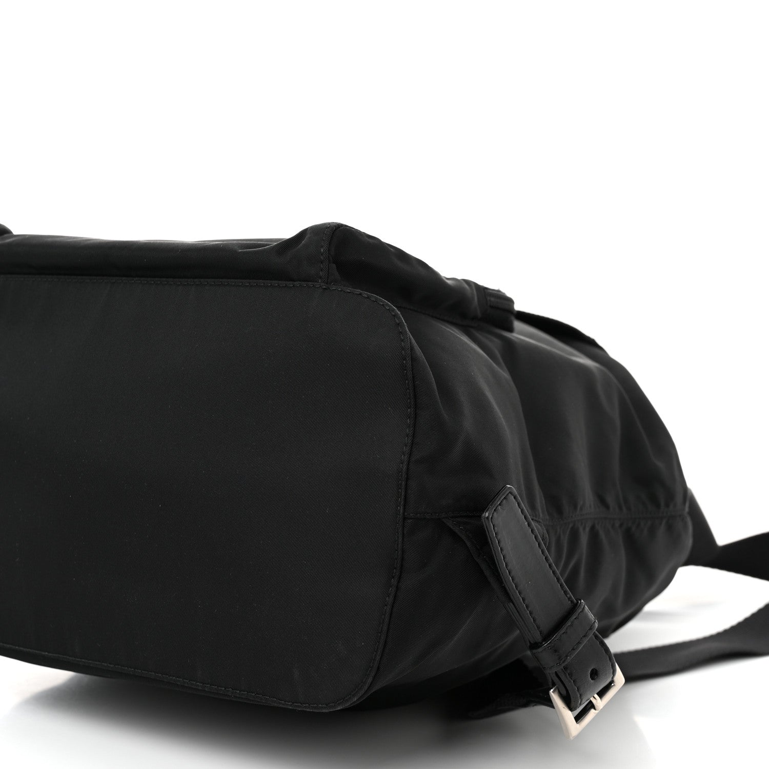 Prada Tessuto Nylon Vela Cinch Backpack Black 10 of 10
