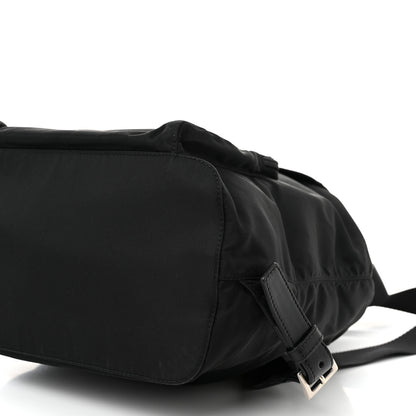 Prada Tessuto Nylon Vela Cinch Backpack Black 10 of 10