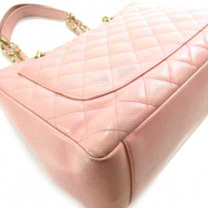 Chanel Caviar Grand Shopping Tote GST Pink 5 of 11