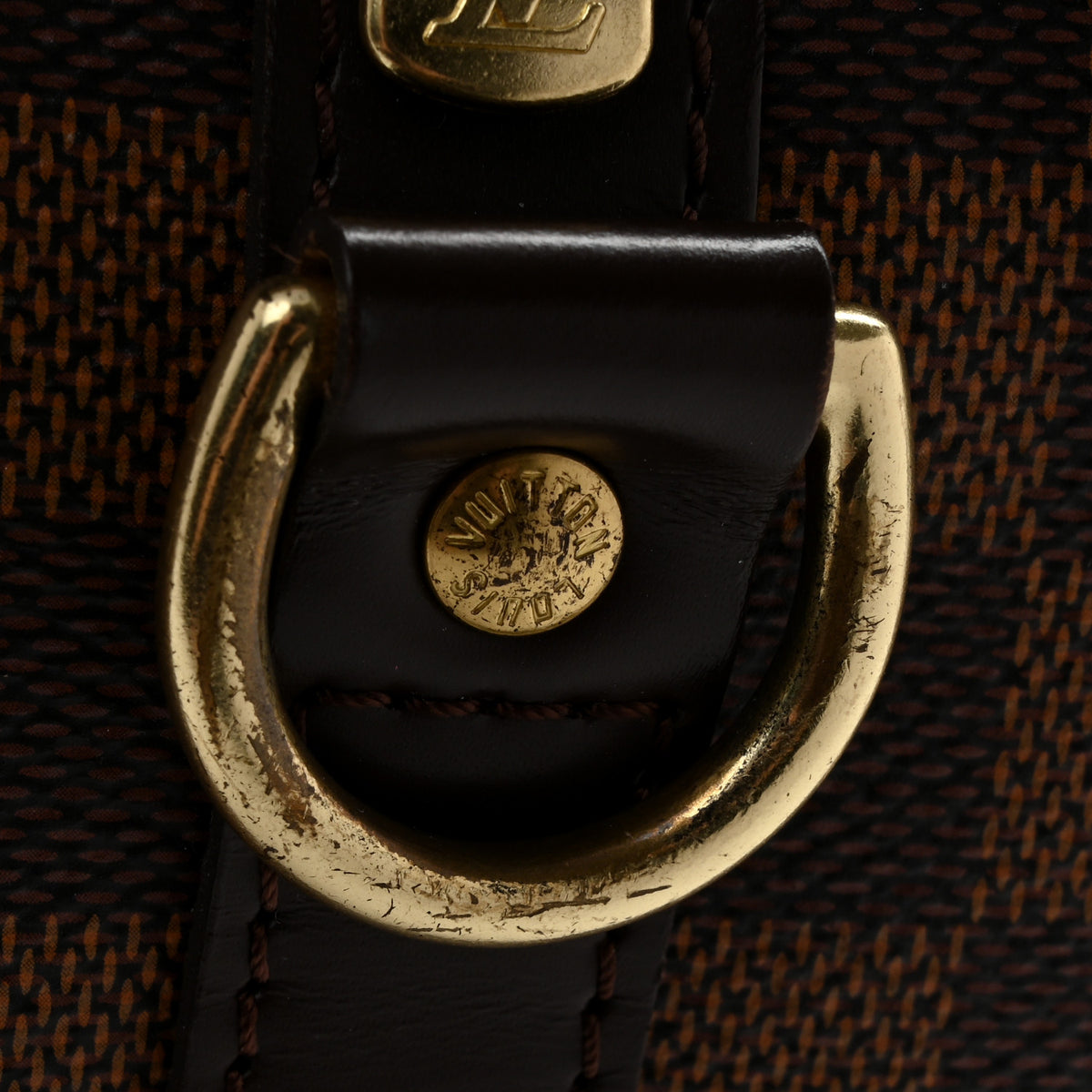 Louis Vuitton Damier Ebene Speedy Bandouliere 25 12 of 12