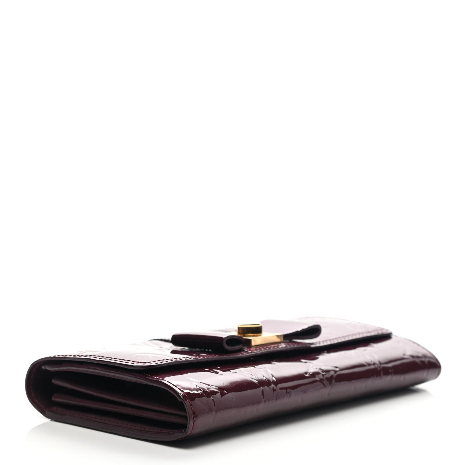 Louis Vuitton Vernis Sarah Noeud Wallet Rouge Fauviste 4 of 9