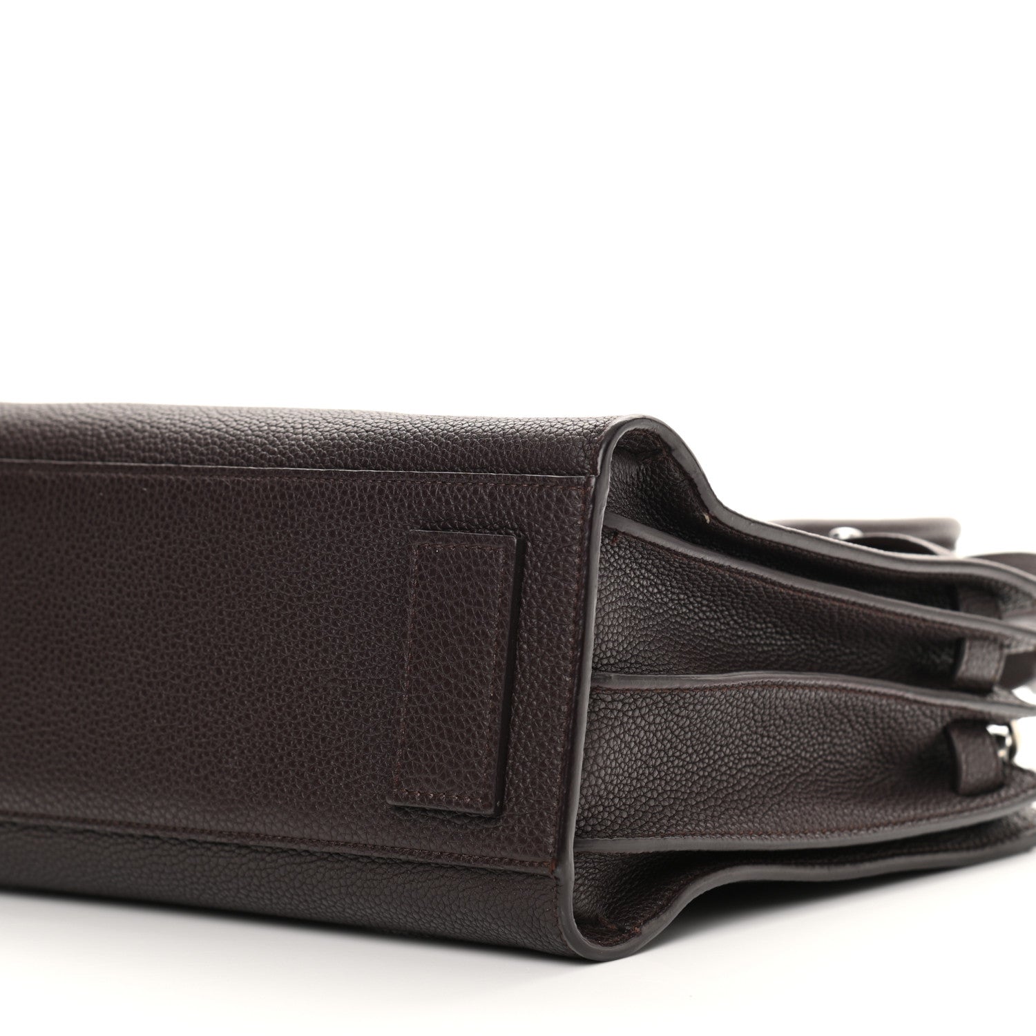 Saint Laurent Grained Calfskin Baby Supple Sac De Jour Bordeaux 11 of 12