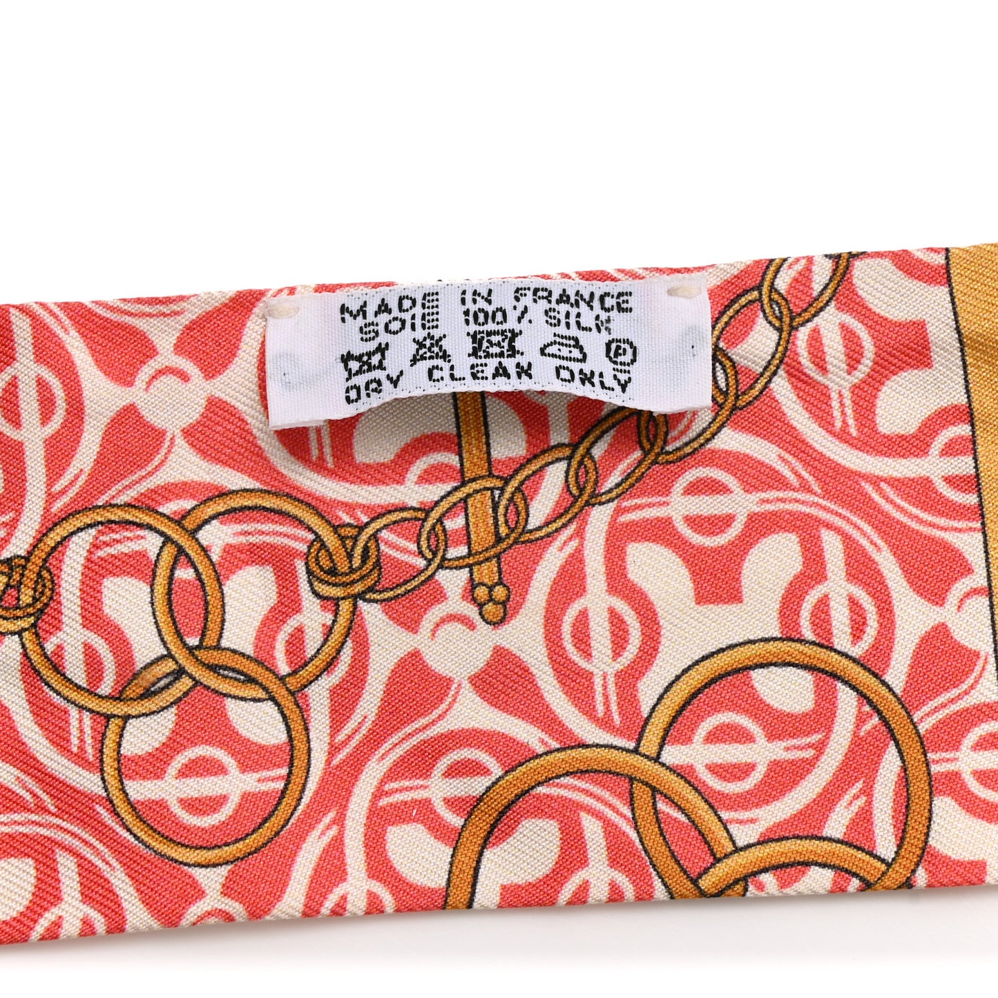 Silk Mors Et Gourmettes Remix Twilly Orange Saumon Canard