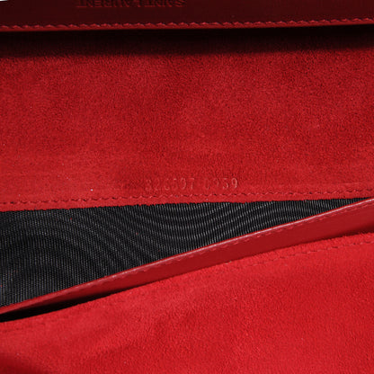 Saint Laurent Leather Classic Paris Document Case Red 8 of 8