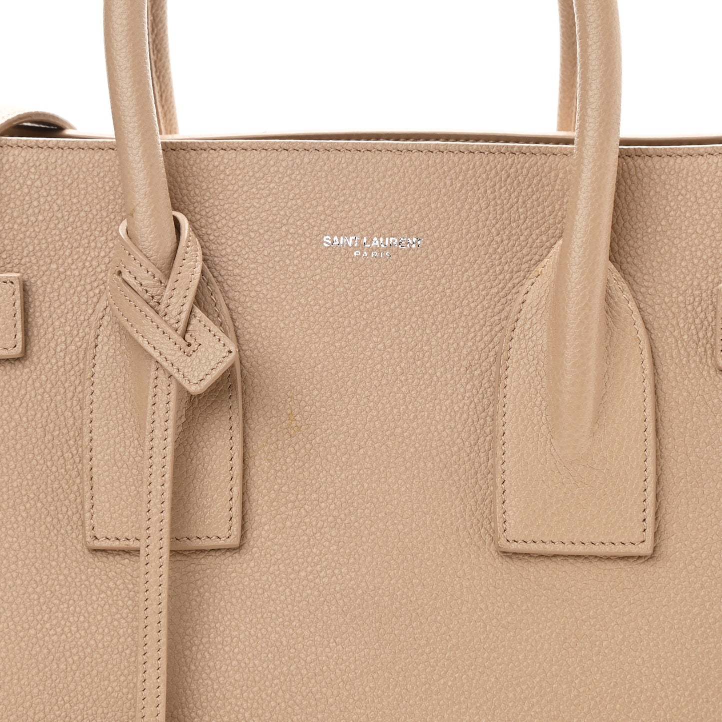 Grained Calfskin Small Sac De Jour Nude Powder
