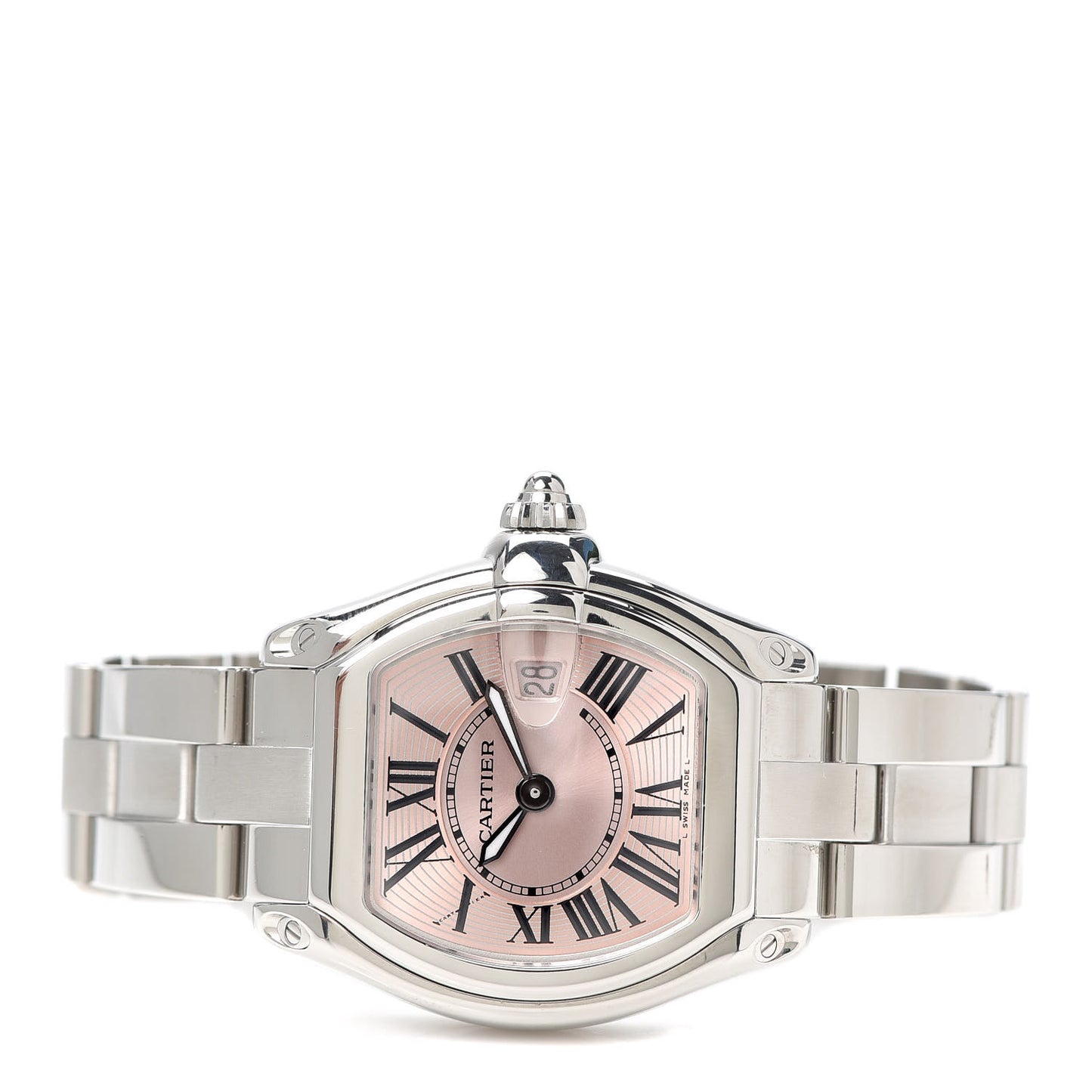 Stainless Steel 31mm Roadster Quartz Watch Pink