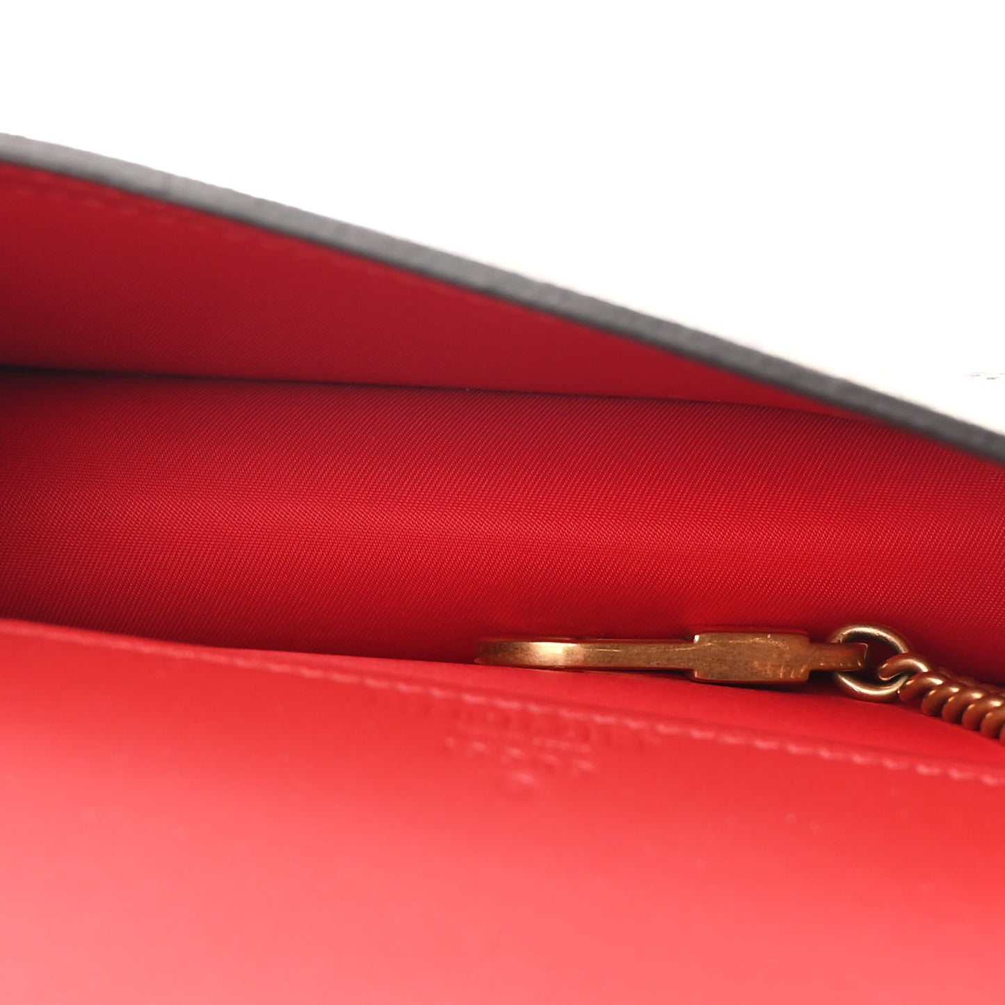 GG Supreme Monogram Mini Cherry Chain Bag