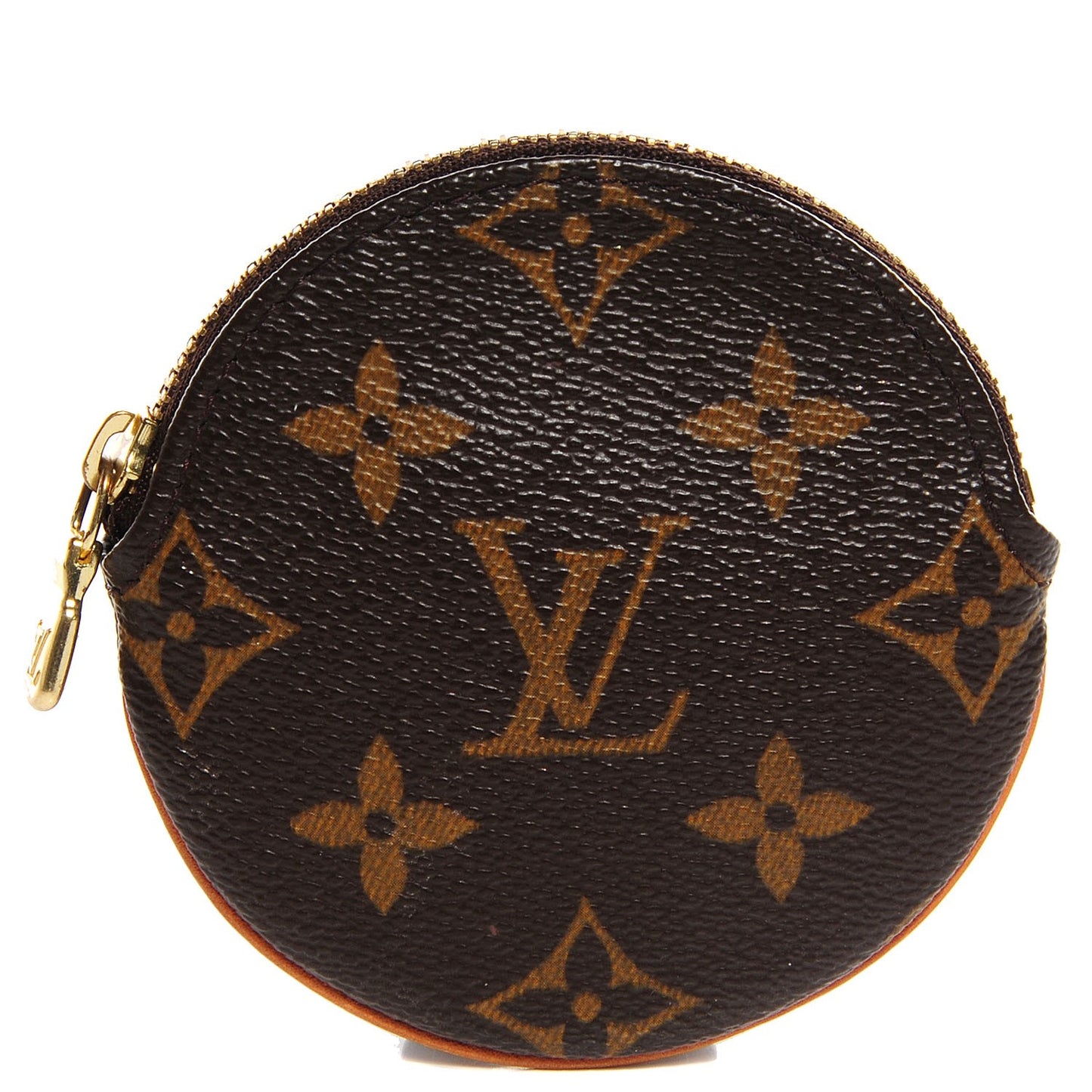 Monogram Round Coin Purse