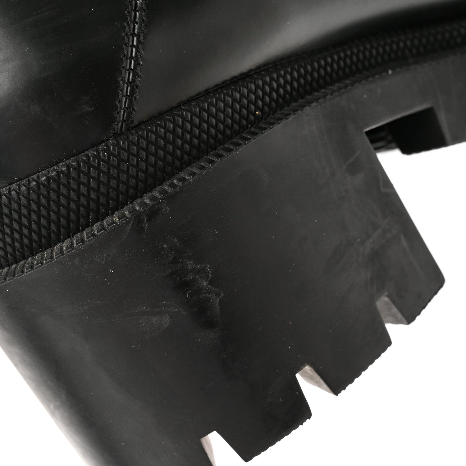 Gucci Calfskin Sylvie Web Lace Up Combat Boots 41.5 Black 13 of 14