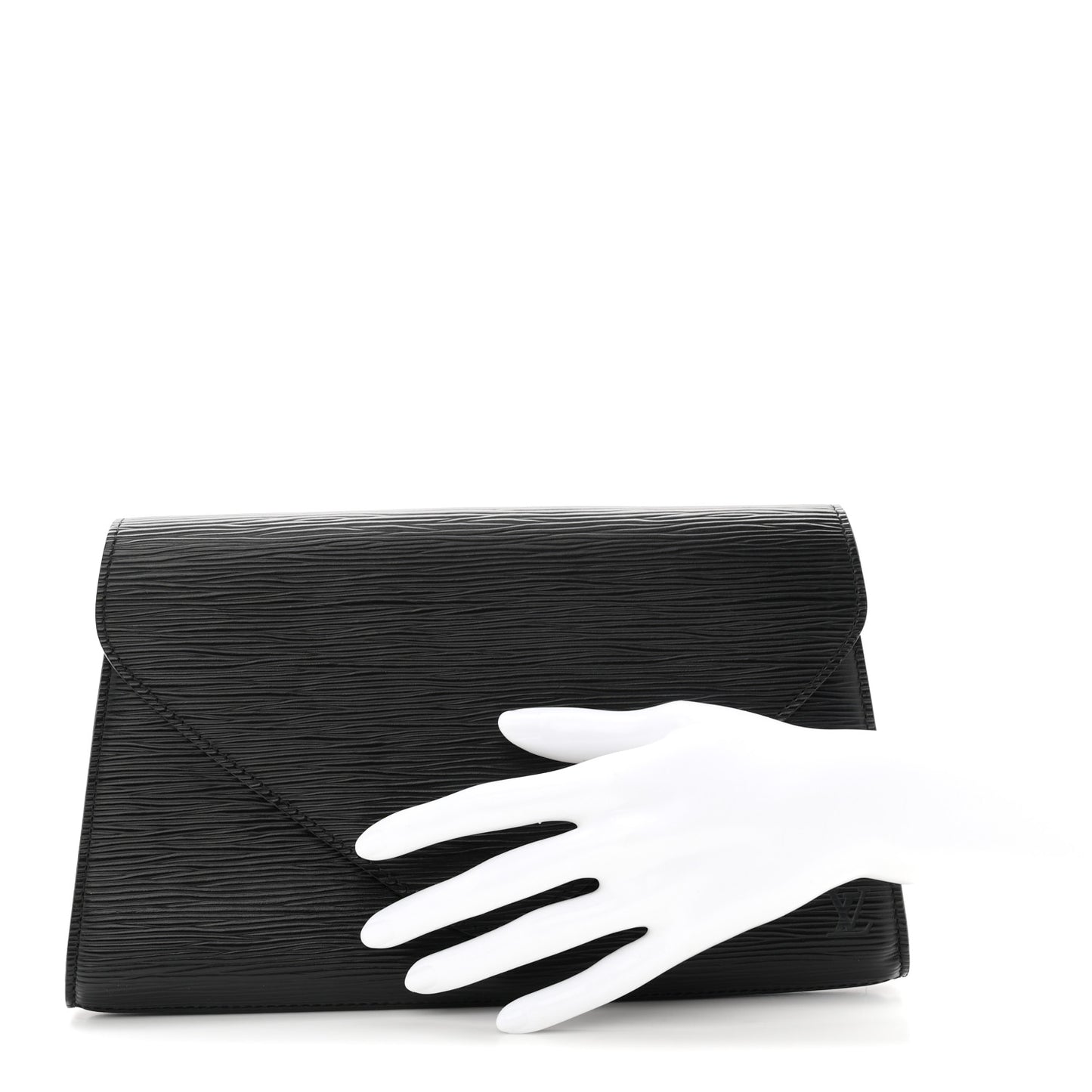 Epi Art Deco Clutch Black