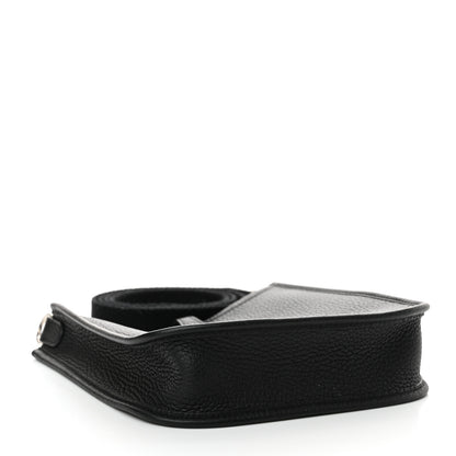 Hermes Taurillon Clemence Evelyne TPM Black 4 of 12