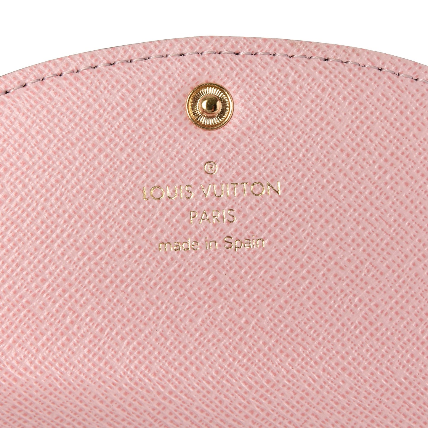 Monogram Rosalie Coin Purse Rose Ballerine