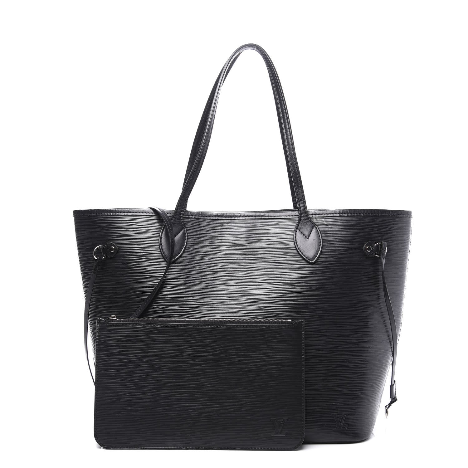 Louis Vuitton Epi Neverfull MM Black 2 of 12