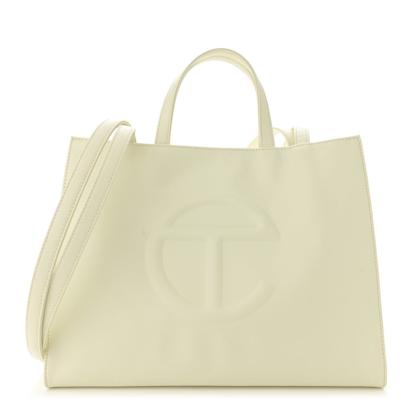 Vegan Leather Medium Shopping Bag Glue