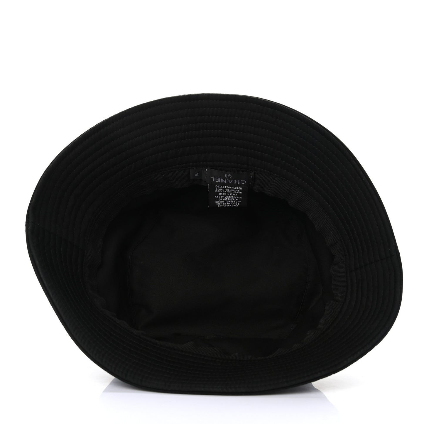 Cotton CC Bucket Hat M Black