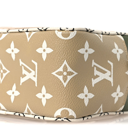 Louis Vuitton Monogram Giant Beach Pouch Kaki 9 of 12