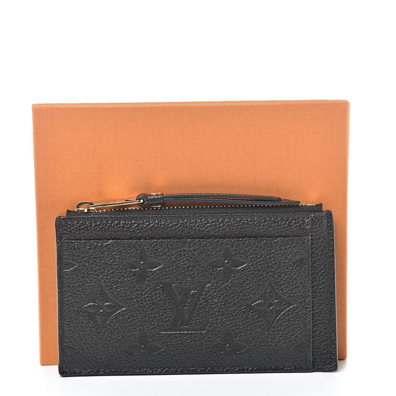 Louis Vuitton Empreinte Zipper Card Holder Black 8 of 8