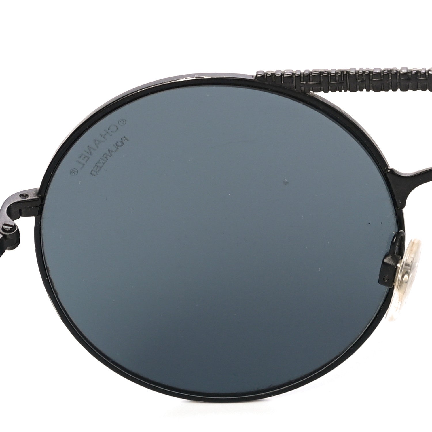 Chanel Metal Winter Round Sunglasses 4232 Black 7 of 9