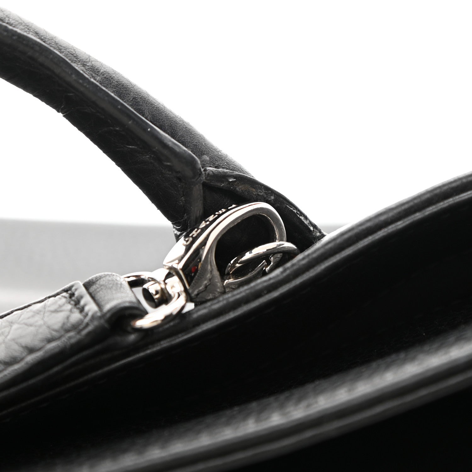 Chanel Calfskin Cerf Executive Shopper Tote Black 14 of 15