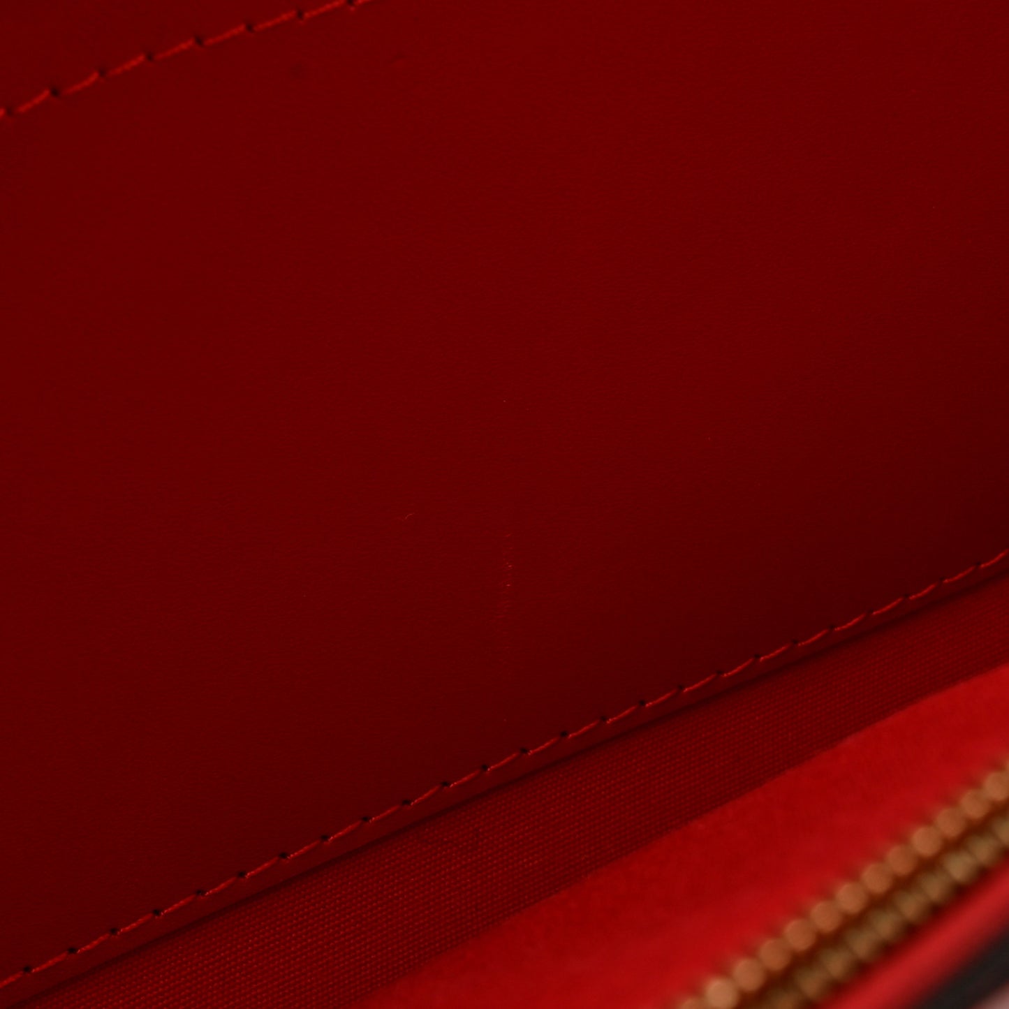 Patent Louise Clutch Cherry