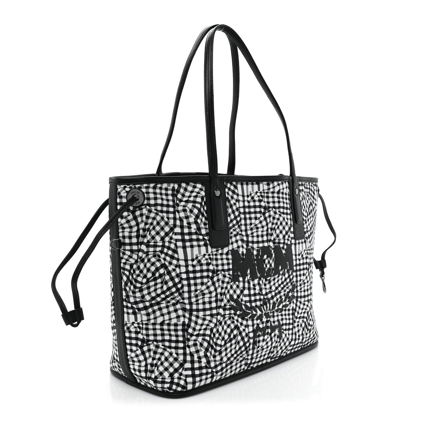 Visetos Medium Liz Reversible Shopper Tote Black