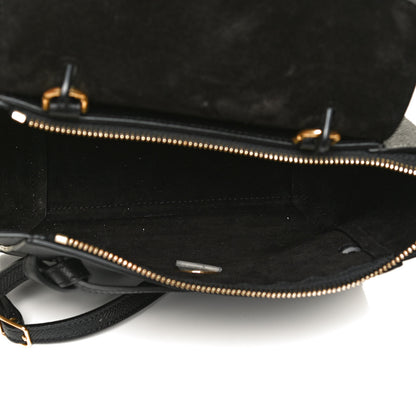 Celine Grained Calfskin Nano Belt Bag Black 5 of 13