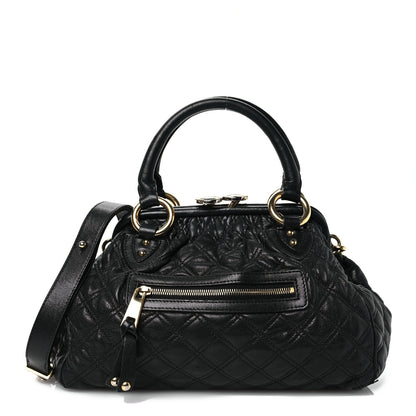 Marc Jacobs Calfskin Quilted Stam Black 1 of 15