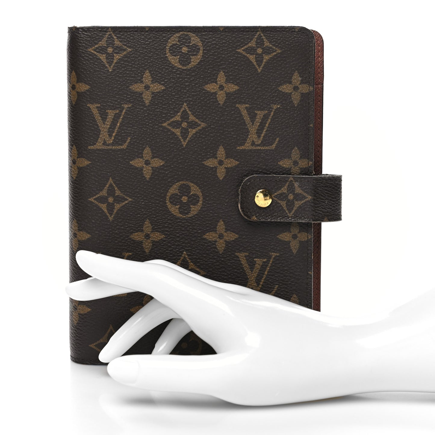 Monogram Medium Ring Agenda Cover
