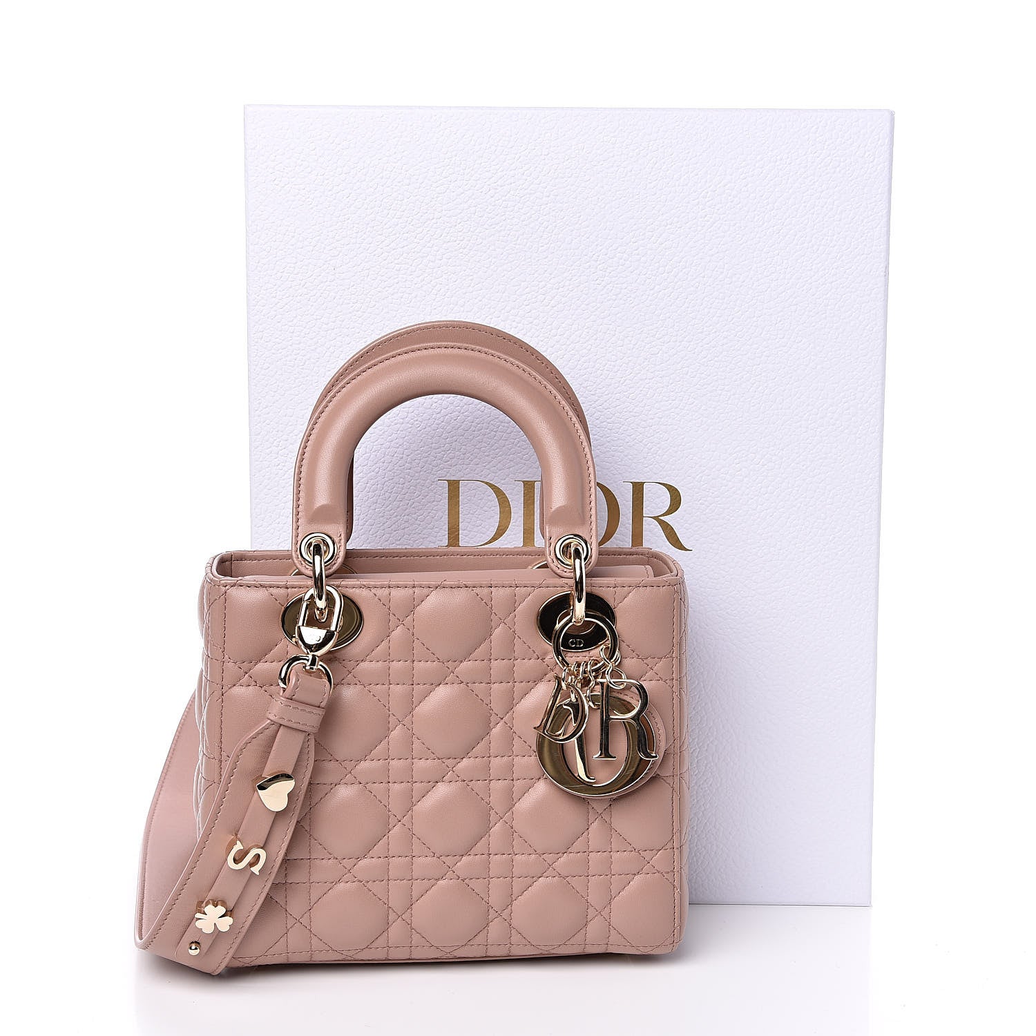 Christian Dior Metallic Grained Calfskin Cannage Small MyABCDior Fard 11 of 13