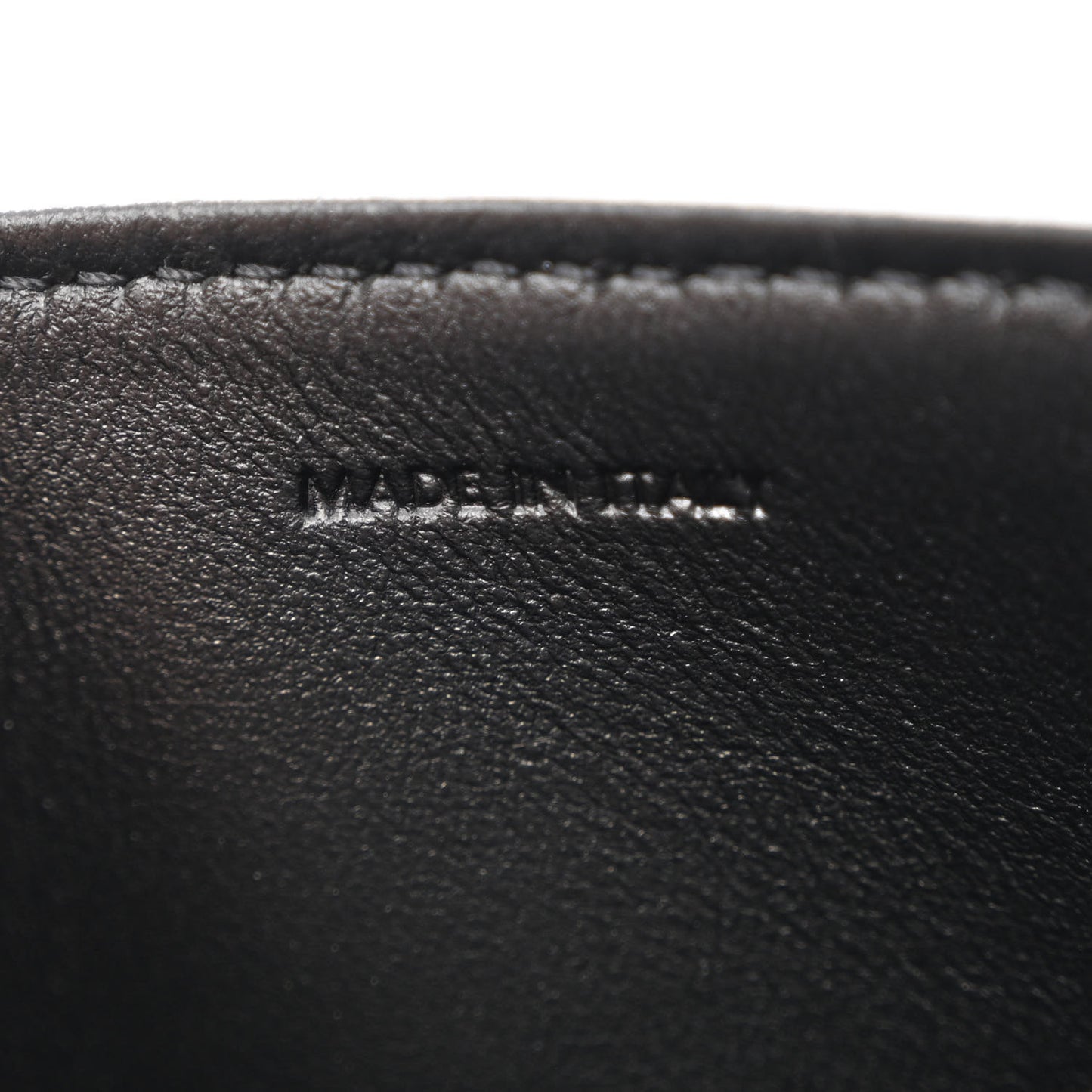 Shiny Calfskin Teen Triomphe Black