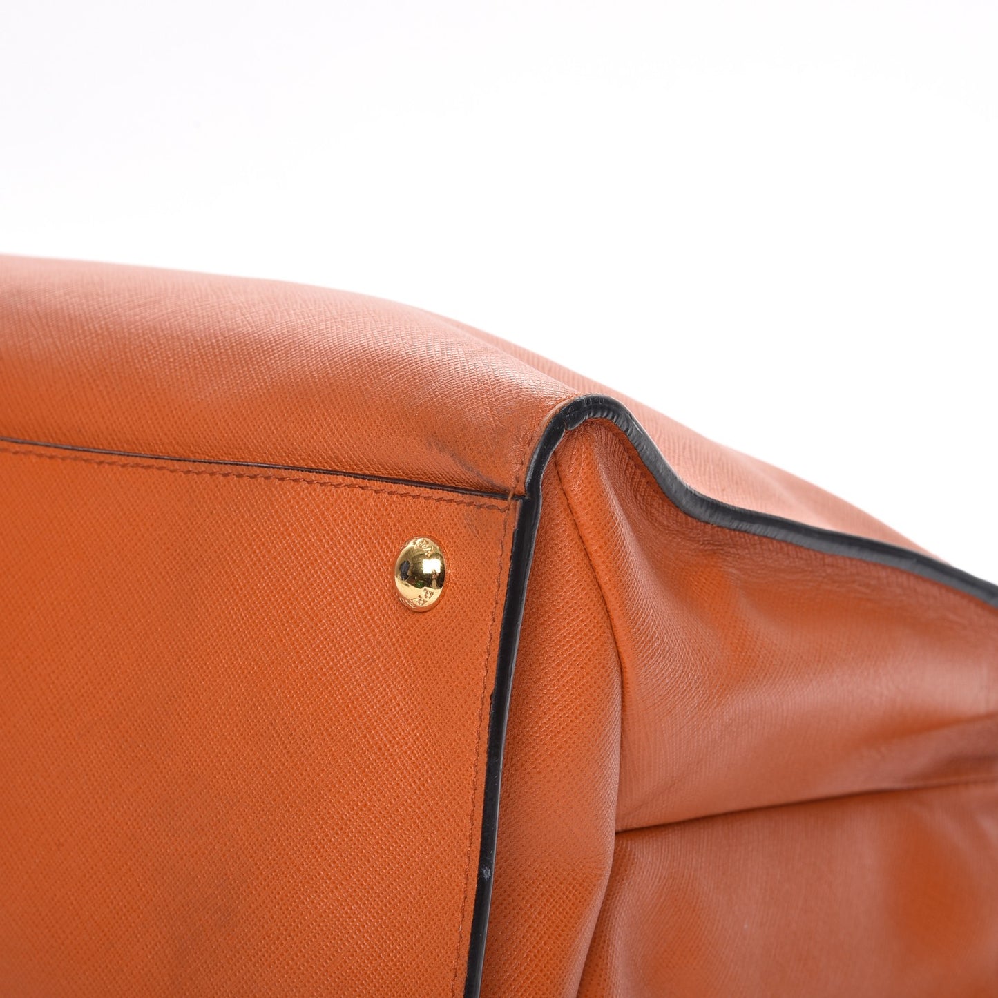 Saffiano Soft Tote Papaya