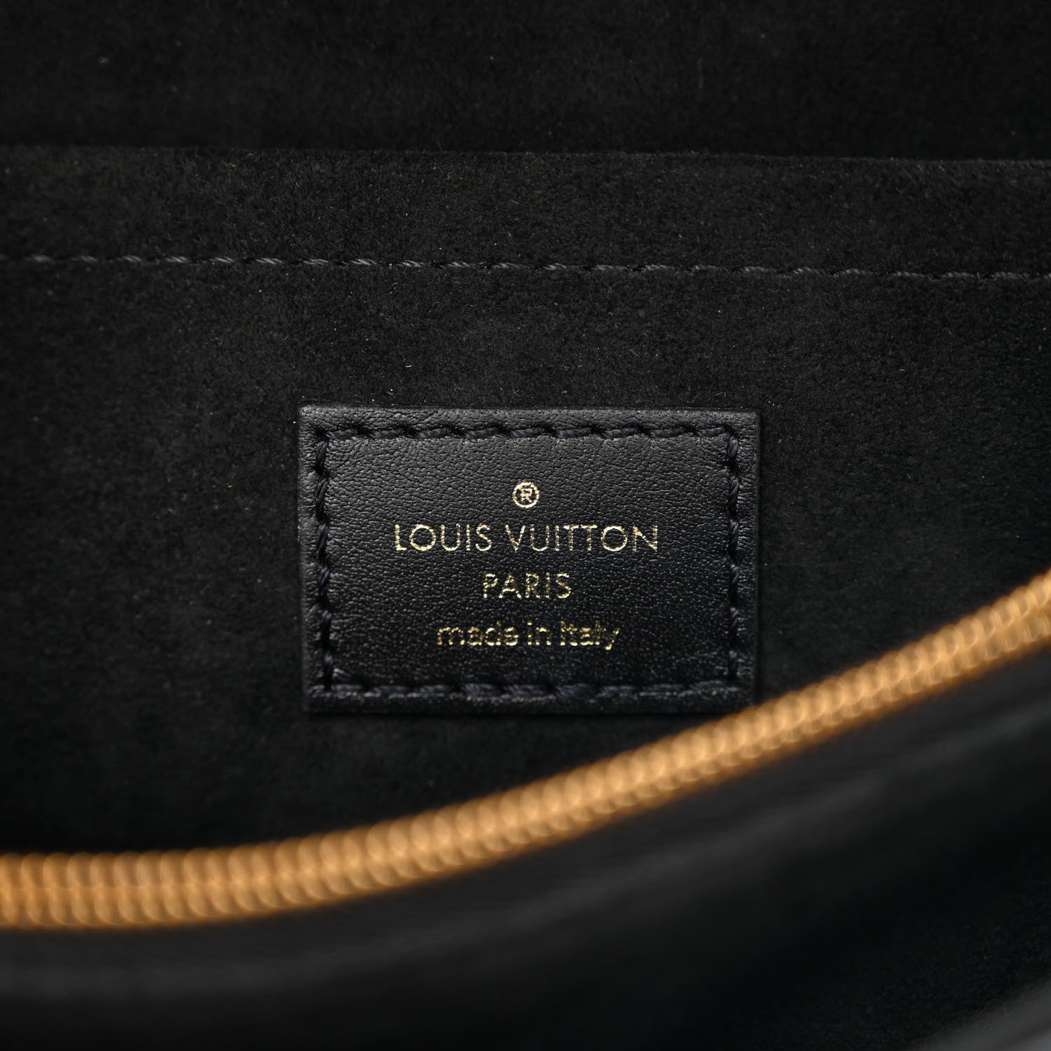 Louis Vuitton Calfskin LV New Wave Chain Bag Black 7 of 11