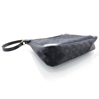 Louis Vuitton Satin Monogram Mini Boulogne Black 3 of 6
