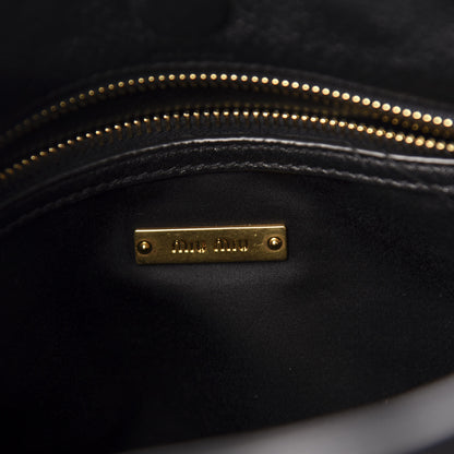 Miu Miu Vitello Daino Shoulder Bag Black 7 of 11