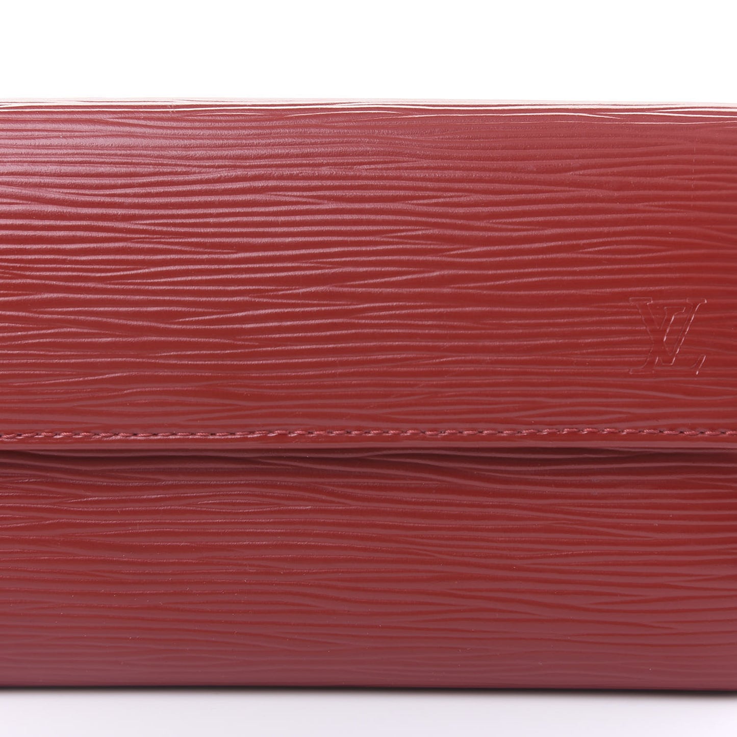 Epi Sarah Wallet Rouge