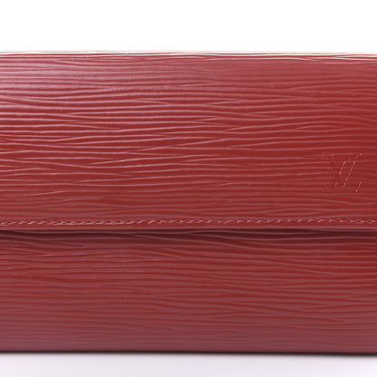 Louis Vuitton Epi Sarah Wallet Rouge 10 of 11
