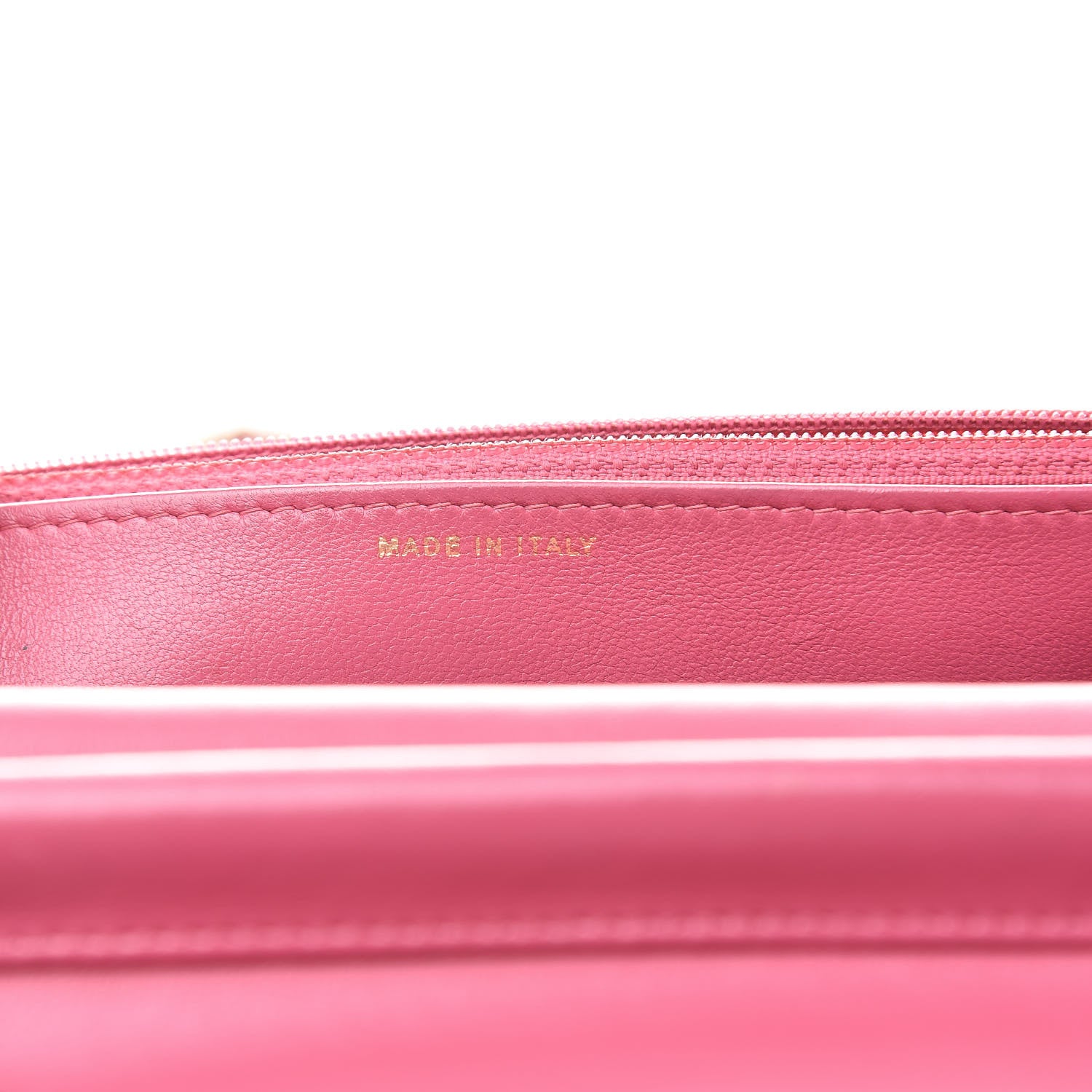 Chanel Lambskin Quilted Wallet On Chain WOC Pink 7 of 14