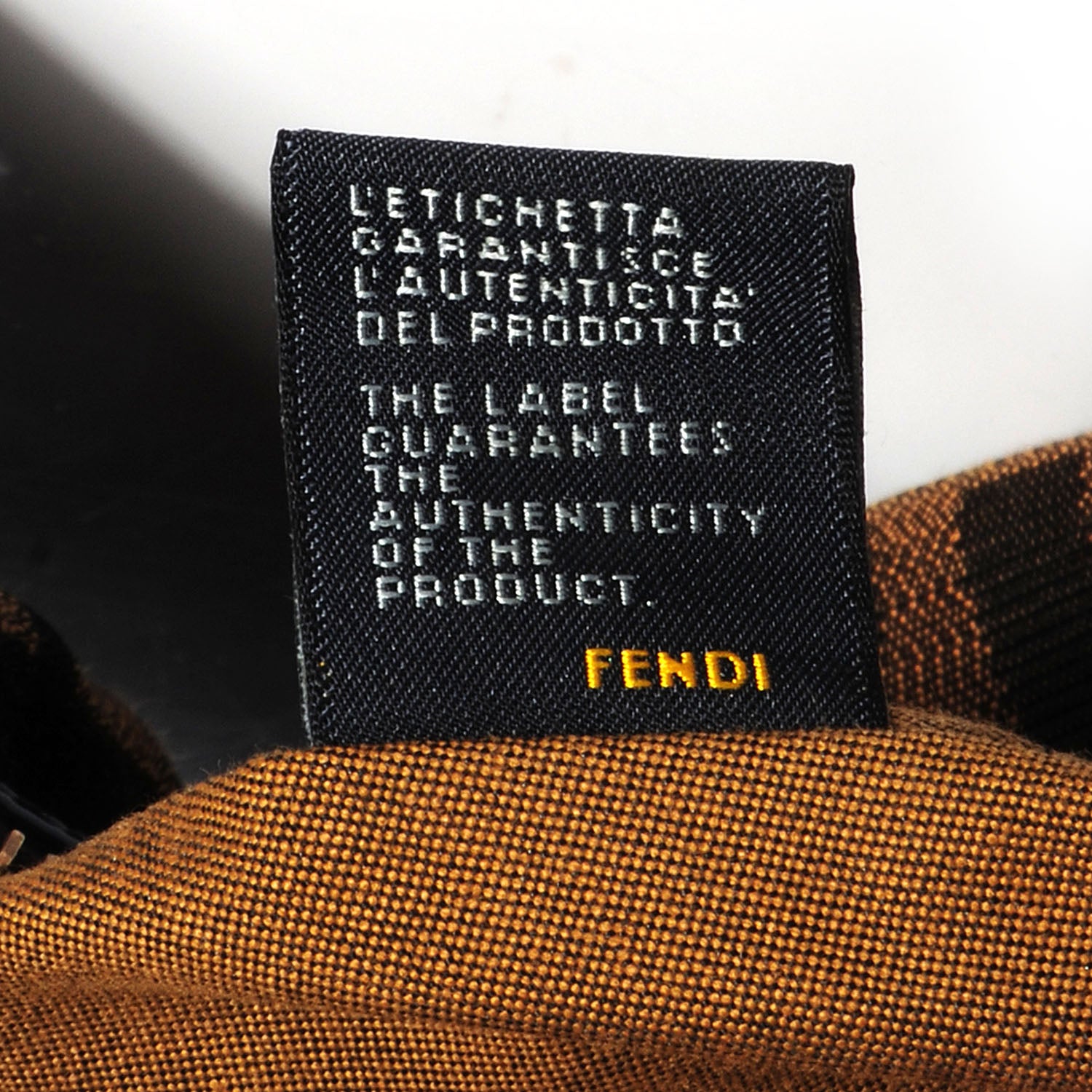 Fendi Zucca Patent Chef Hobo Tobacco Blue 7 of 9