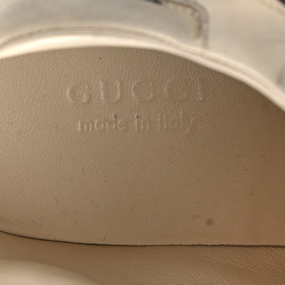 Gucci Calfskin Mouth Print Womens Rhyton Sneakers 36 Ivory 7 of 8