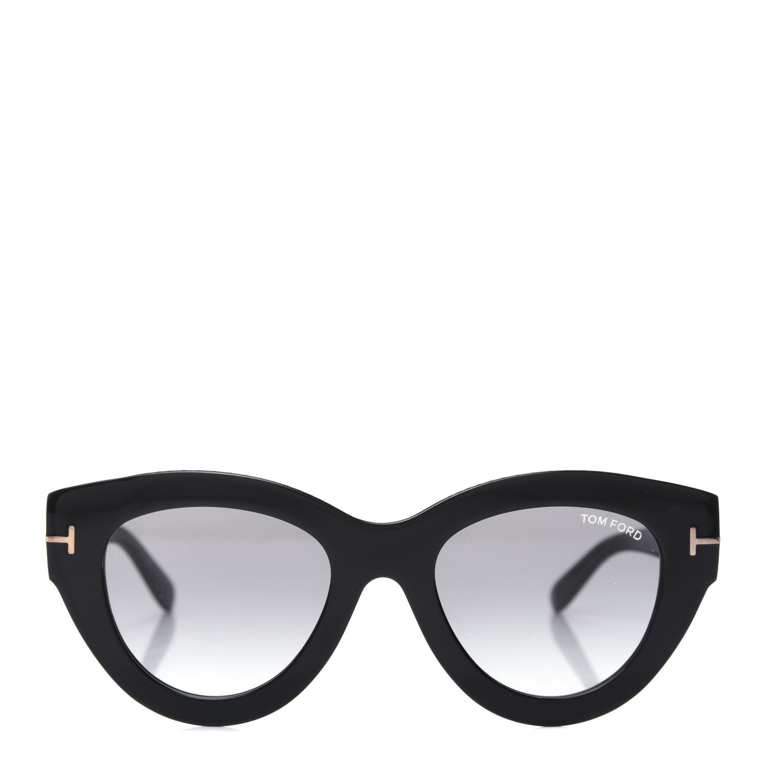 Tom Ford Slater Cat Eye Sunglasses TF658 Black 2 of 8