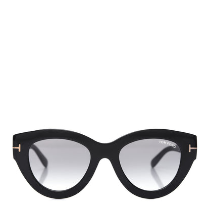 Tom Ford Slater Cat Eye Sunglasses TF658 Black 2 of 8