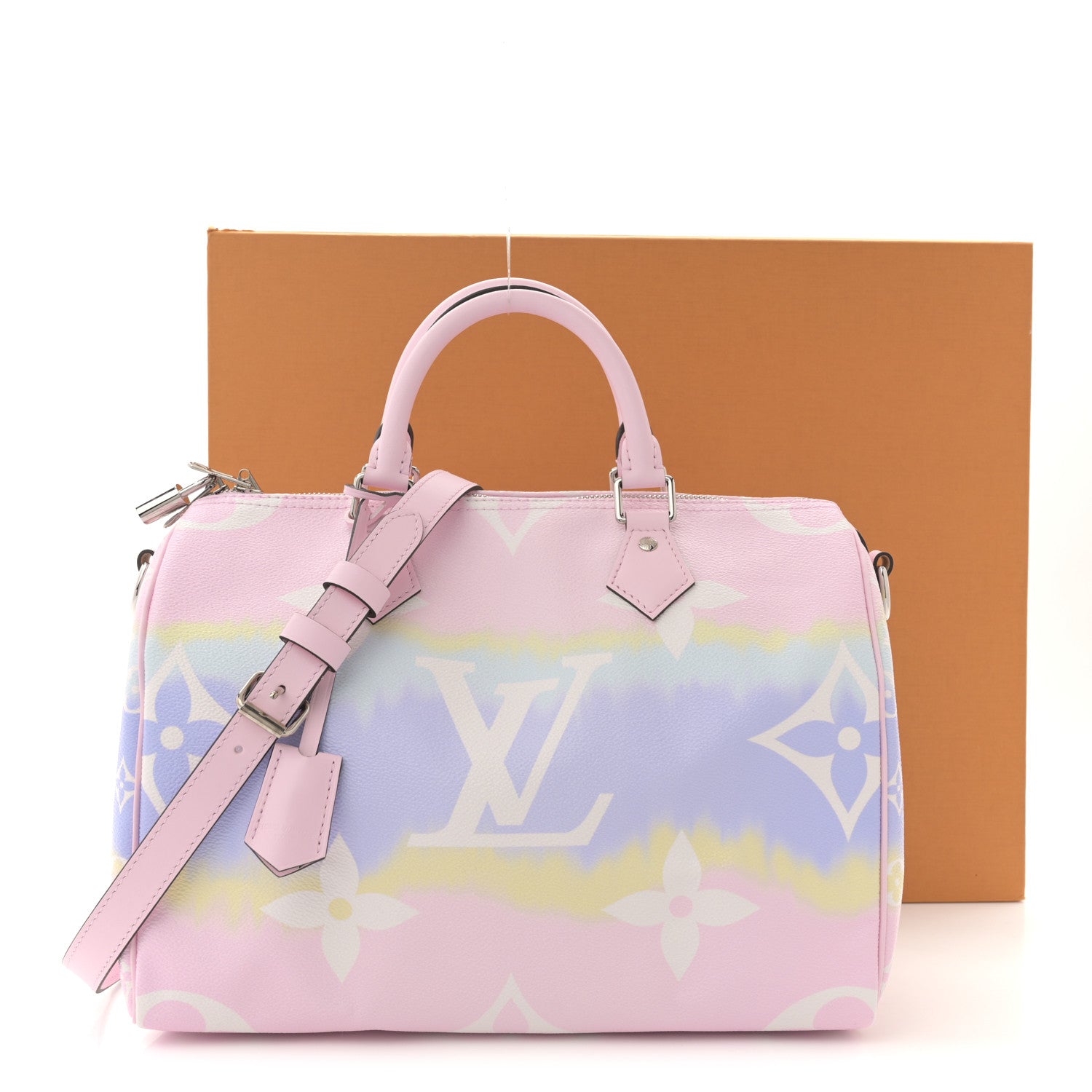 Louis Vuitton Monogram Escale Speedy Bandouliere 30 Pastel 11 of 11