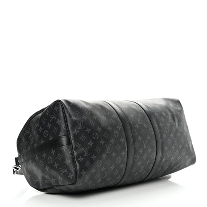 Louis Vuitton Monogram Eclipse Keepall Bandouliere 55 4 of 14