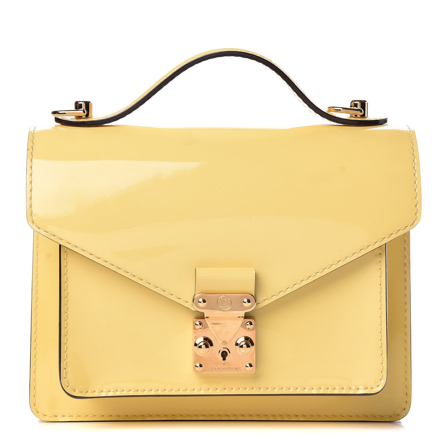 Louis Vuitton Vernis Monceau BB Citrine 1 of 12